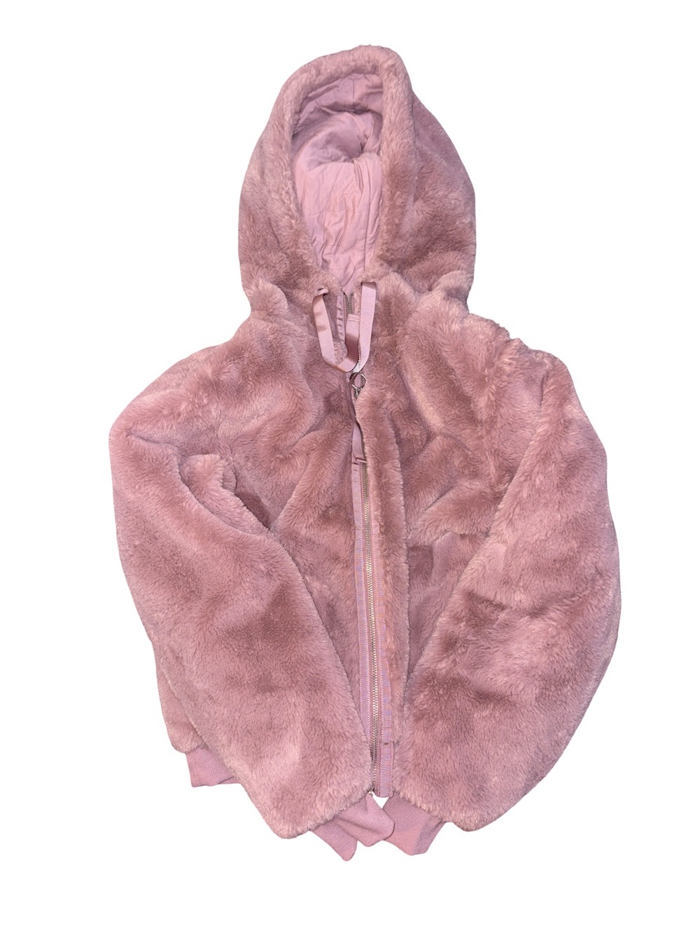 Athleta Plush Zip-Up Jacket in Dusty Rose - Picture 2 of 7